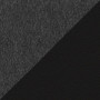 Ткань стандарт 20-23 серый / Экокожа черный