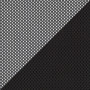 Сетчатый акрил серый / Ткань TW-11 черный